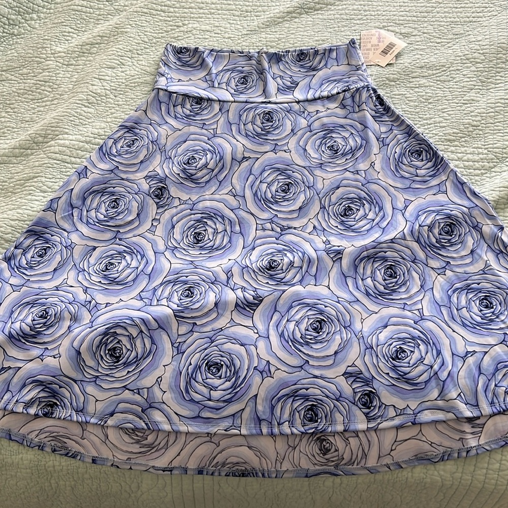 Stunning size large lularoe azure skirt